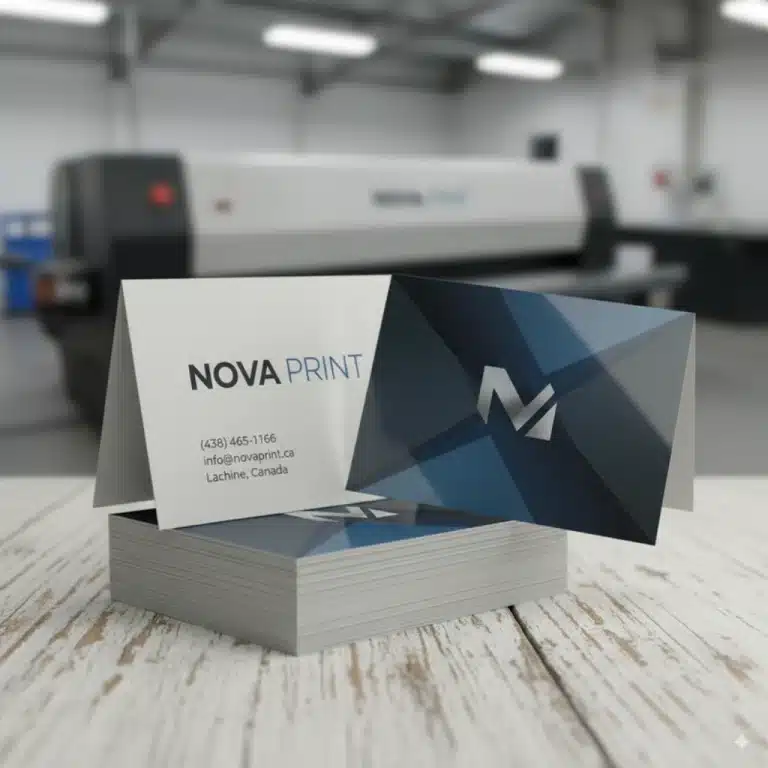 folded business cards printing canada