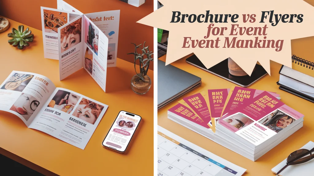 Brochures and Flyers for Event Marketing