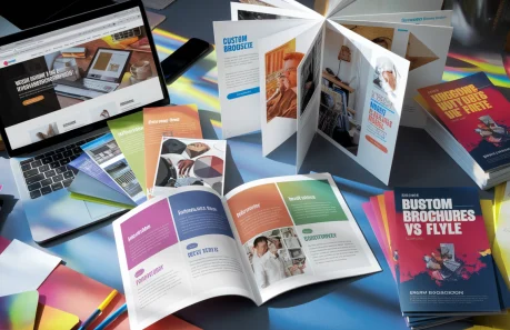 Custom Brochures vs Flyers