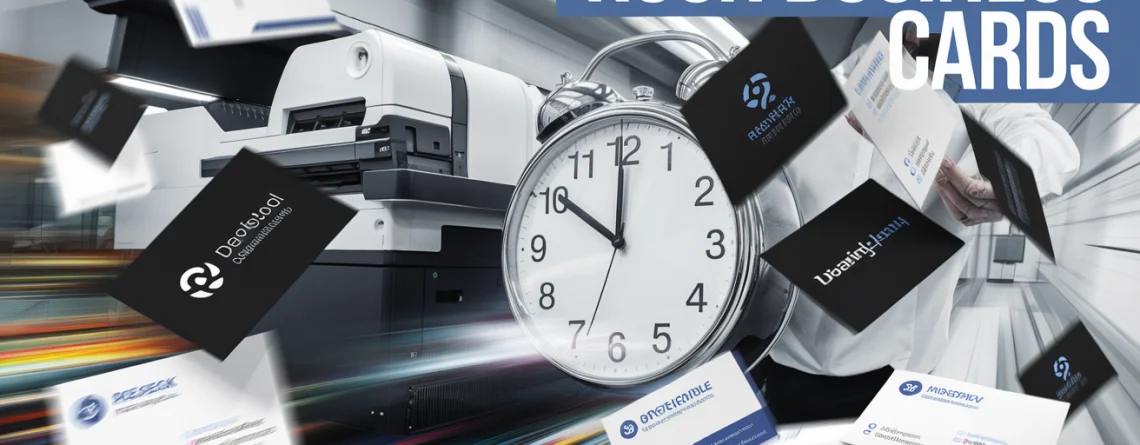 Rush Business Card Printing – How Fast Can You Get Your Cards in Montreal?