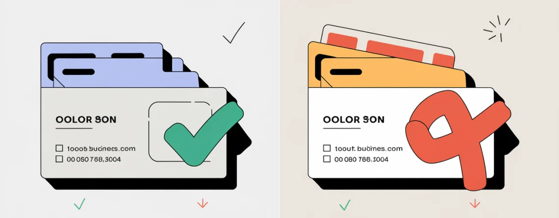 5 Mistakes to Avoid When Designing Your Business Cards