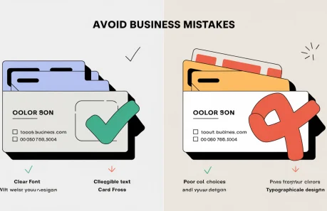 5 Mistakes to Avoid When Designing Your Business Cards
