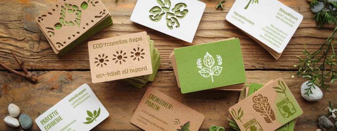 Eco-Friendly Business Cards: Sustainable Options for Your Brand