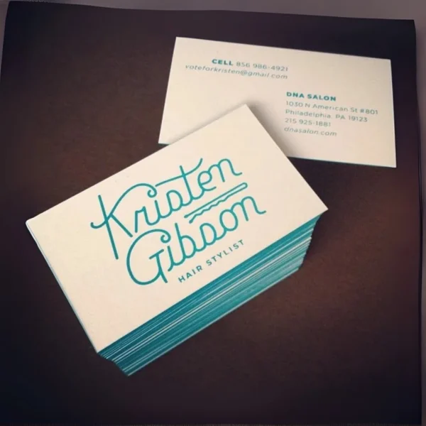 32pt painted edge business cards printing canada