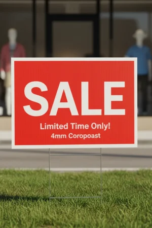 Coroplast Signs printing