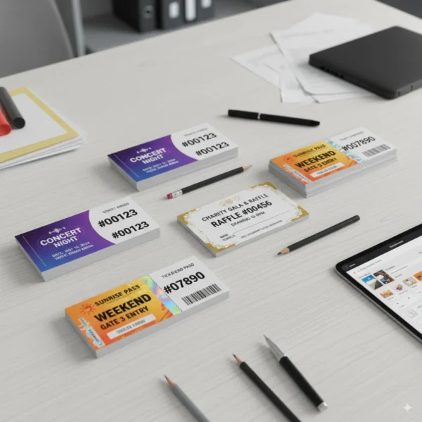 numbered tickets printing toronto