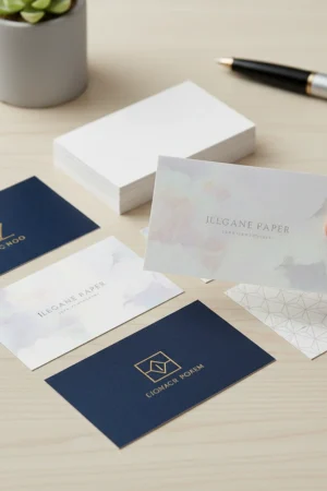 pearl paper business cards printing in canada