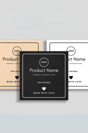 square cut labels printing canada