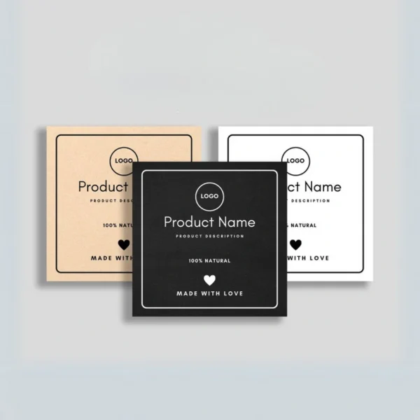 square cut labels printing canada